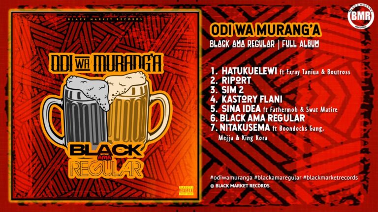 Read more about the article Odi Wa Murang’a Drops New Album ‘Black Ama Regular’